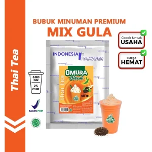 Bubuk Minuman Premium Rasa Thai Tea Mix